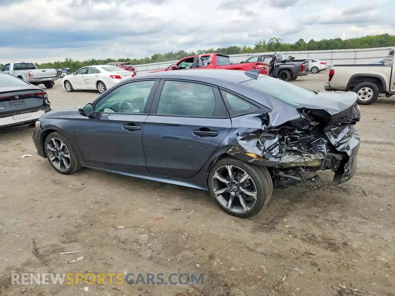 2 Photograph of a damaged car 2HGFE4F80TH317181 HONDA CIVIC 2026
