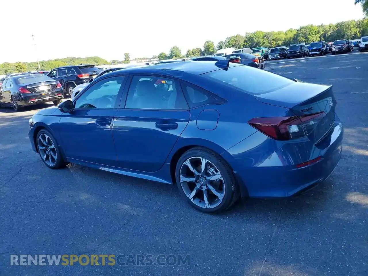 2 fotografías del automóvil dañado 2HGFE4F80TH356658 HONDA CIVIC 2026
