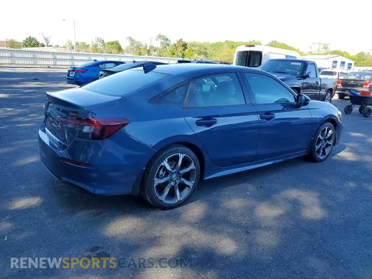 3 fotografías del automóvil dañado 2HGFE4F80TH356658 HONDA CIVIC 2026