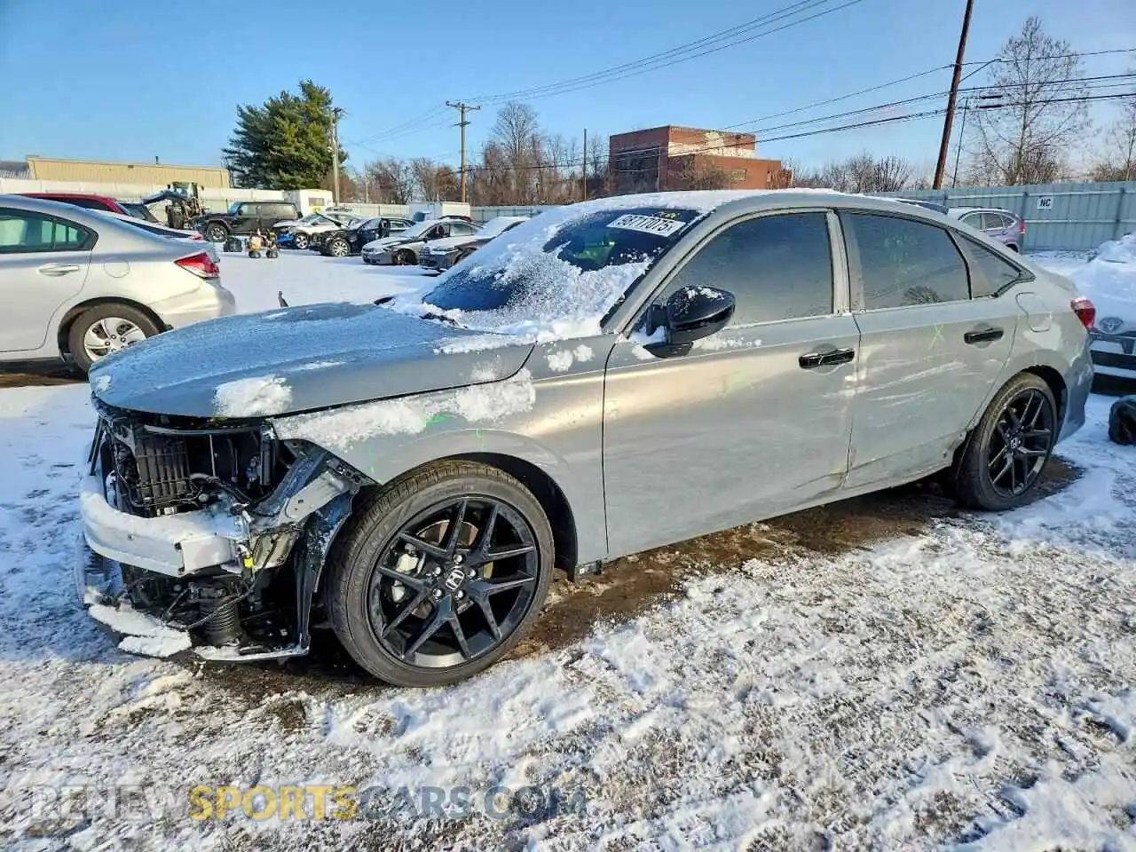 1 Photograph of a damaged car 2HGFE4F82TH312614 HONDA CIVIC 2026