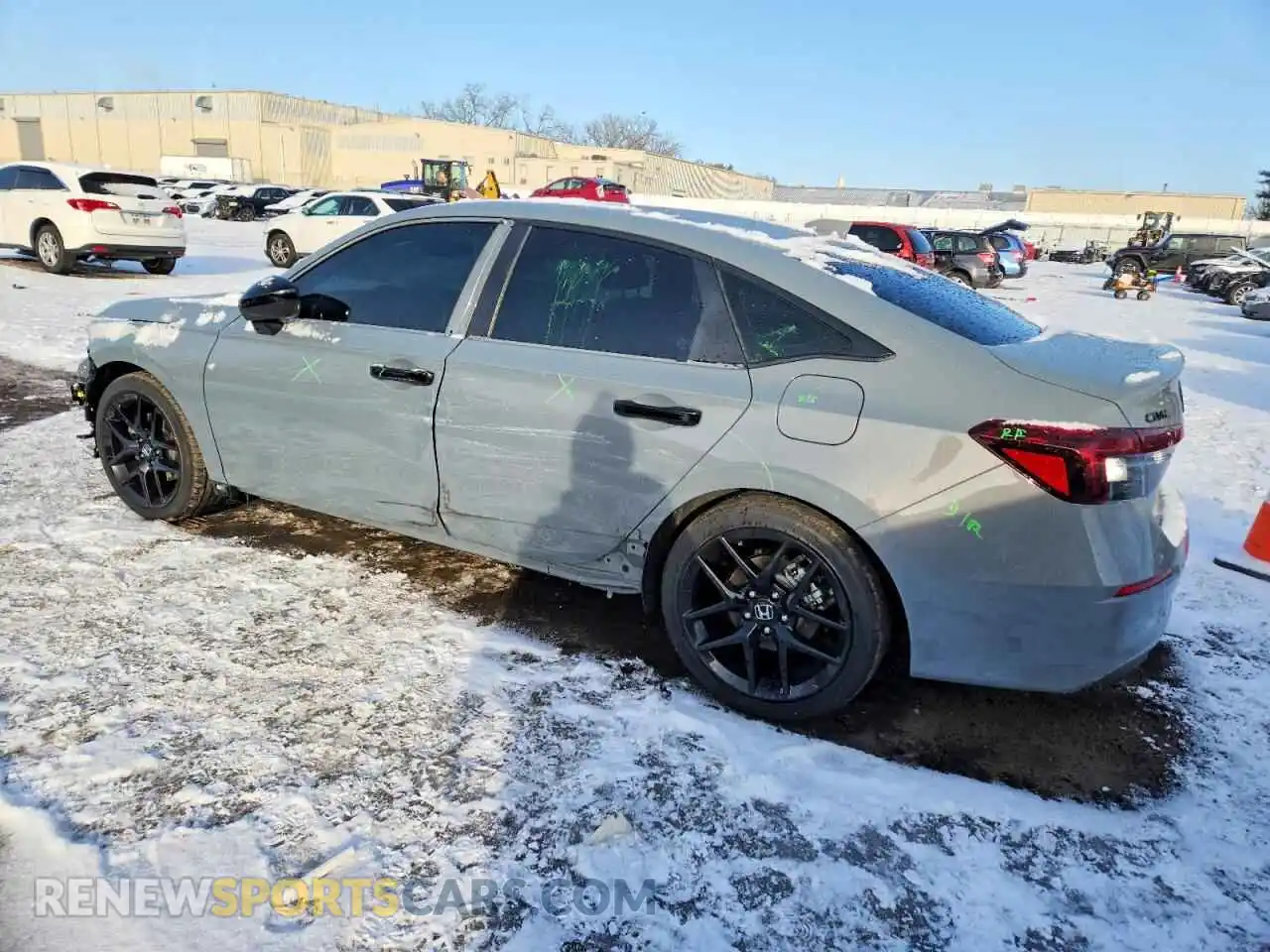 2 Photograph of a damaged car 2HGFE4F82TH312614 HONDA CIVIC 2026