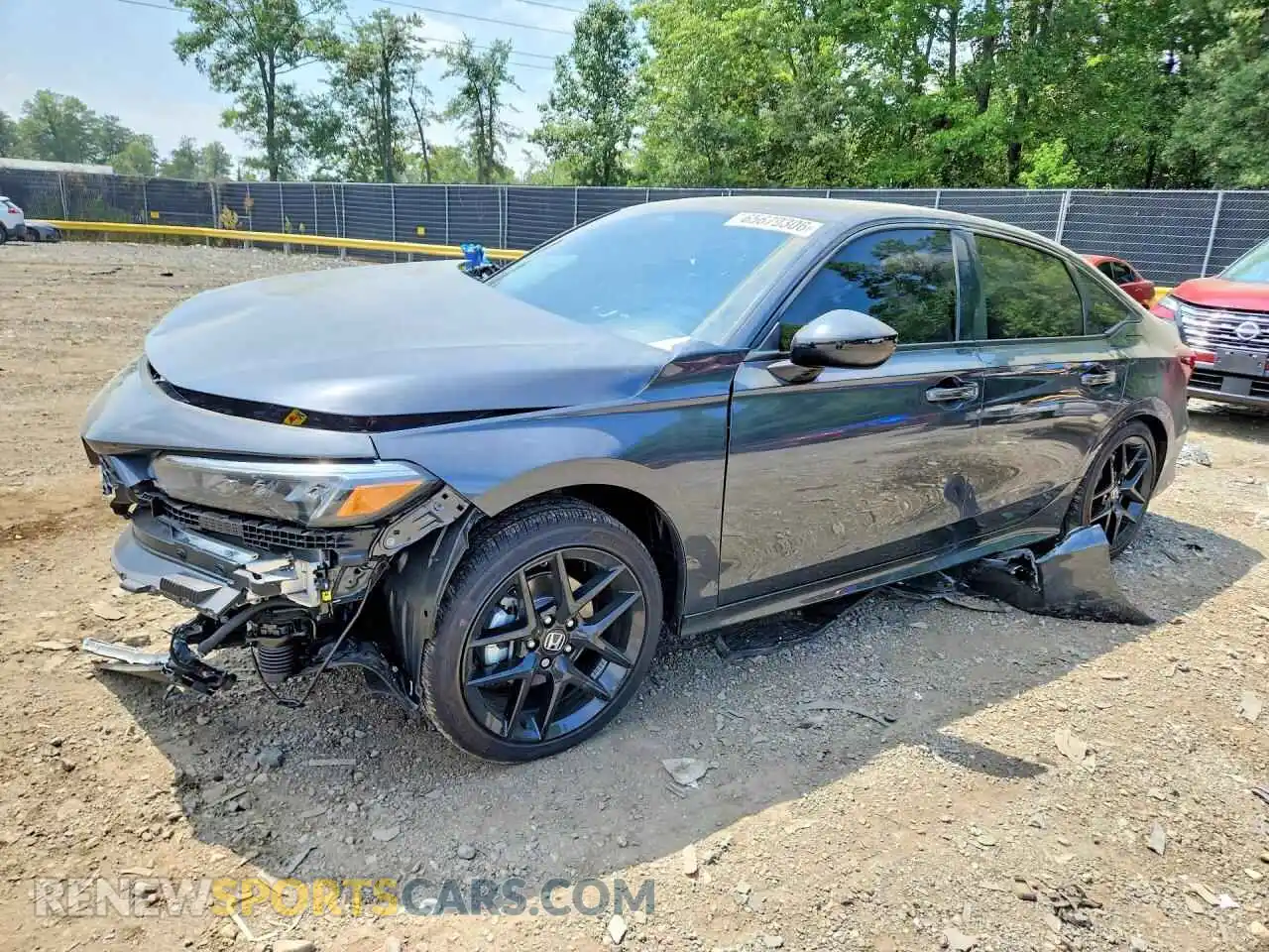 1 Photograph of a damaged car 2HGFE4F82TH344673 HONDA CIVIC 2026