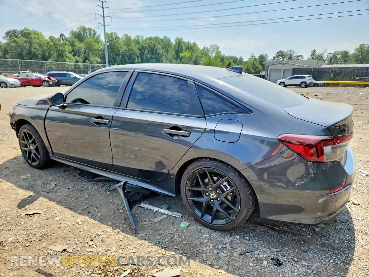 2 Photograph of a damaged car 2HGFE4F82TH344673 HONDA CIVIC 2026