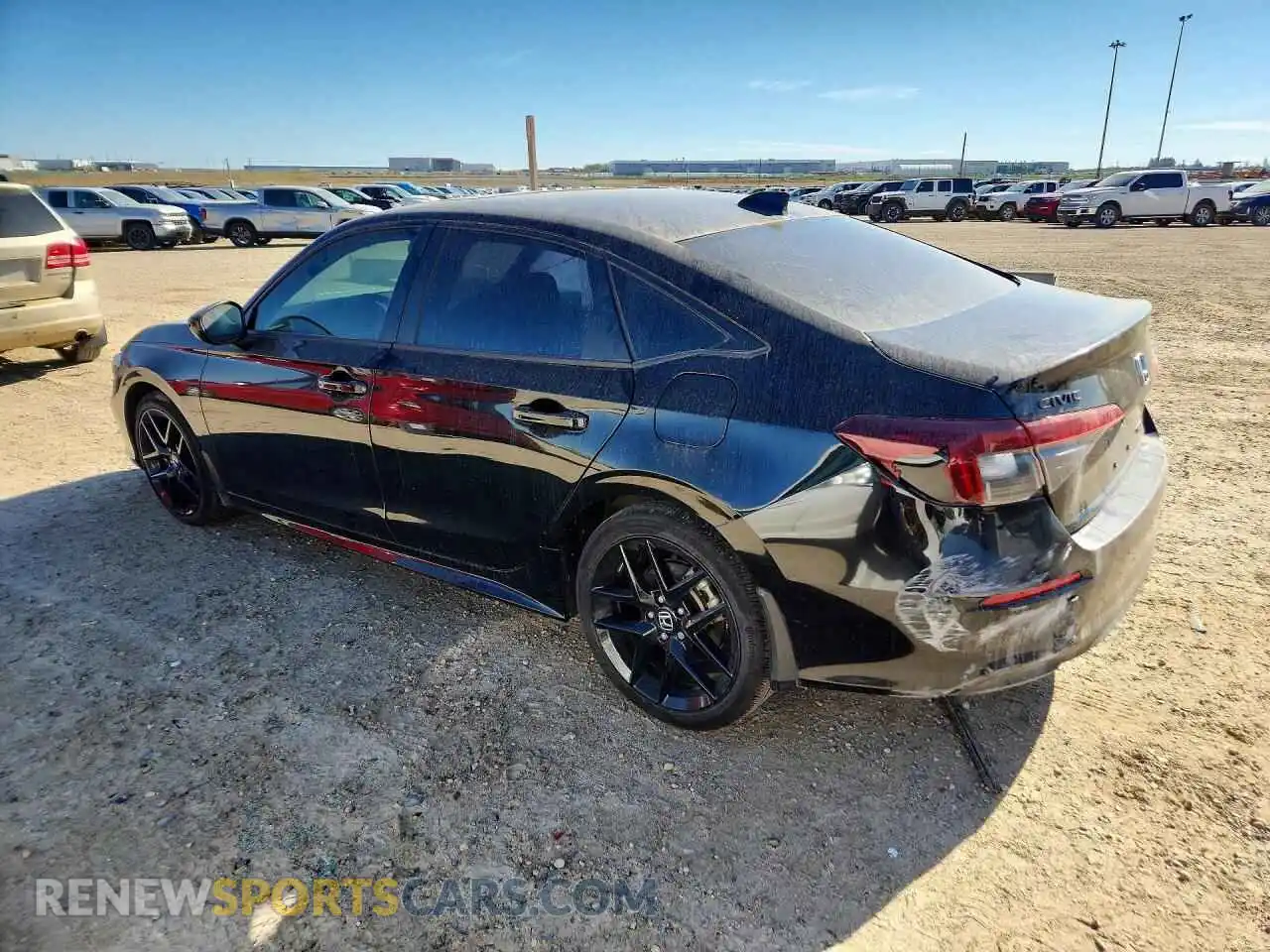 2 fotografías del automóvil dañado 2HGFE4F83TH002861 HONDA CIVIC 2026