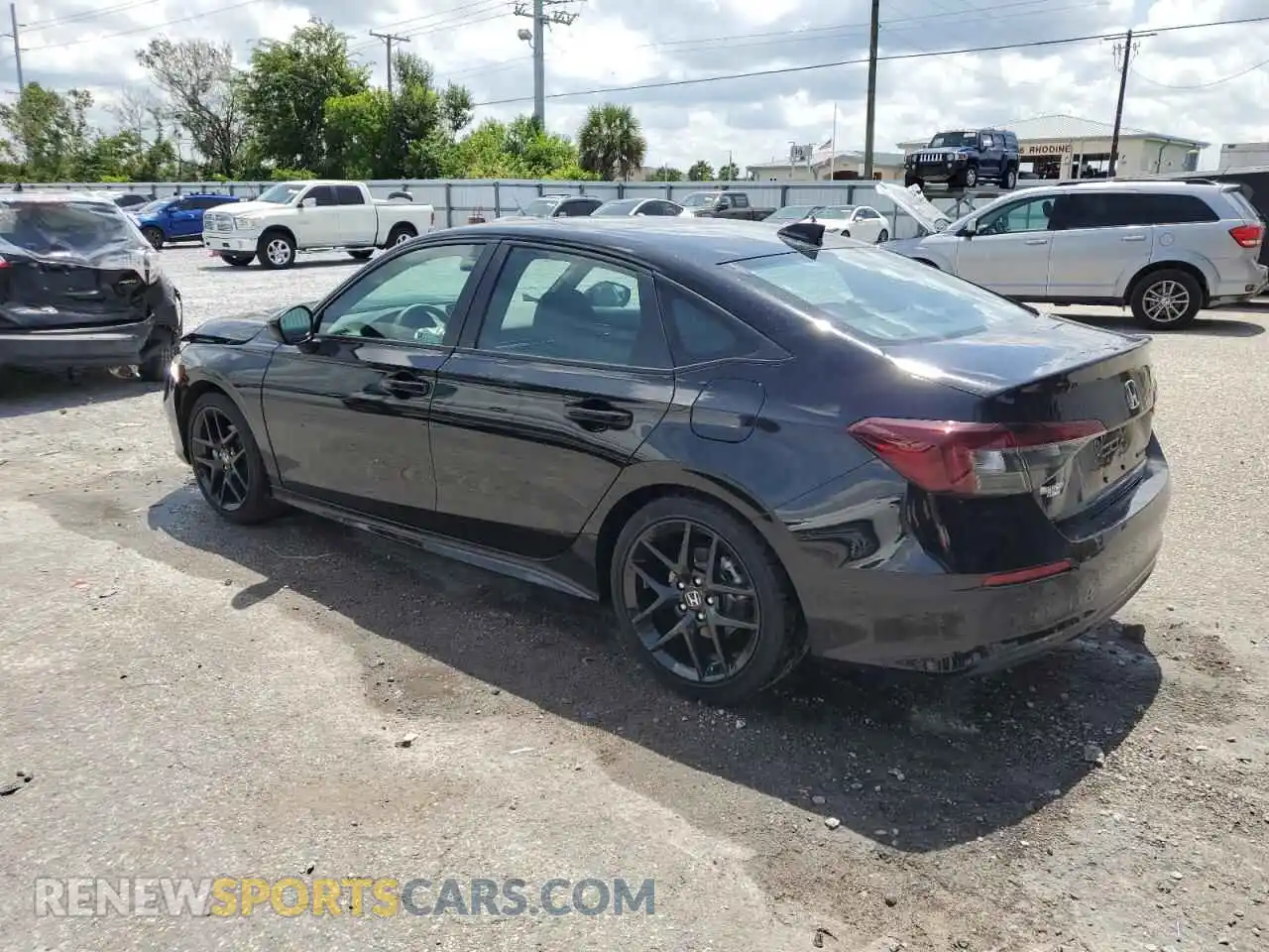 2 Photograph of a damaged car 2HGFE4F83TH302402 HONDA CIVIC 2026