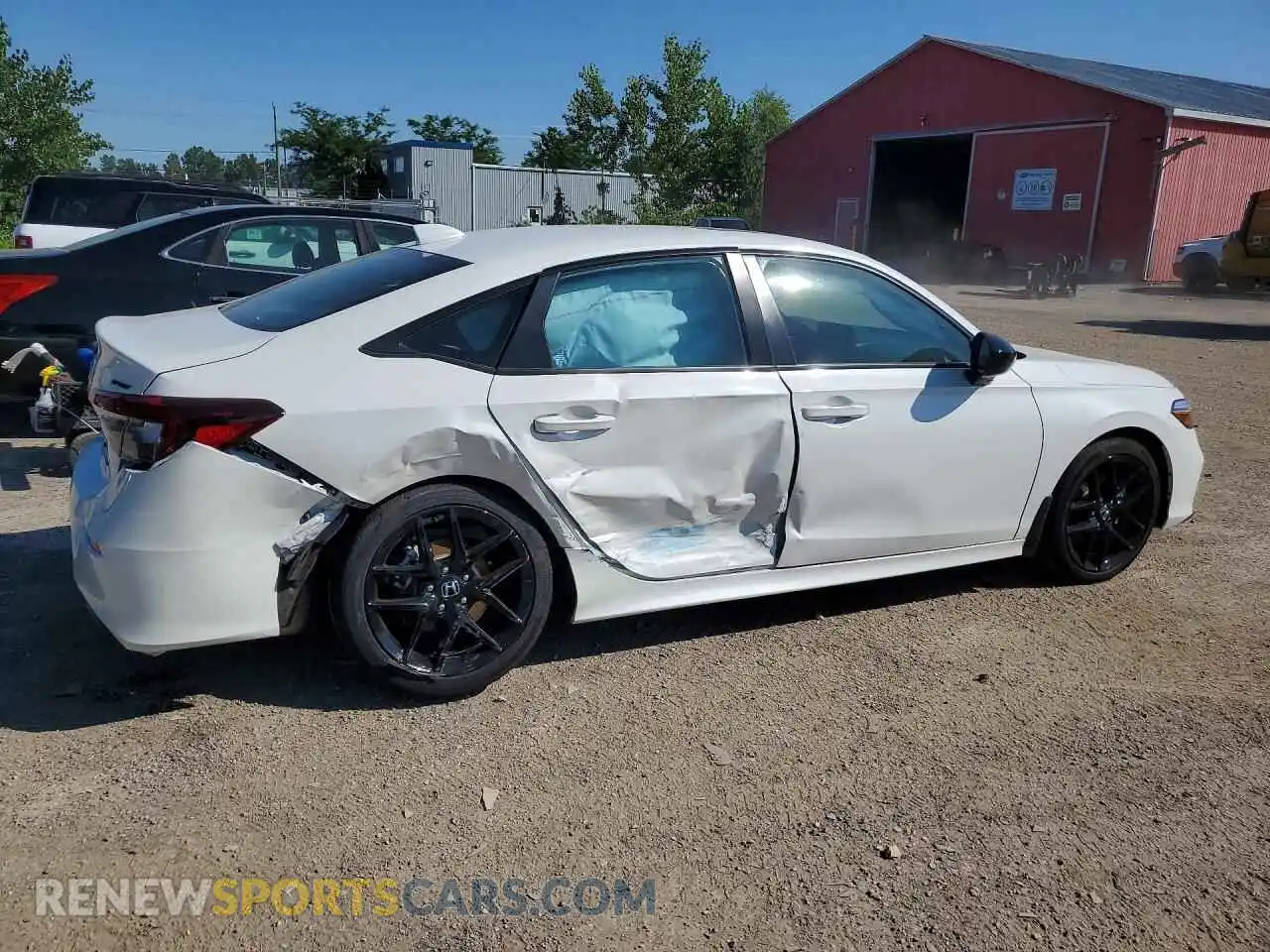 3 Photograph of a damaged car 2HGFE4F84TH010466 HONDA CIVIC 2026