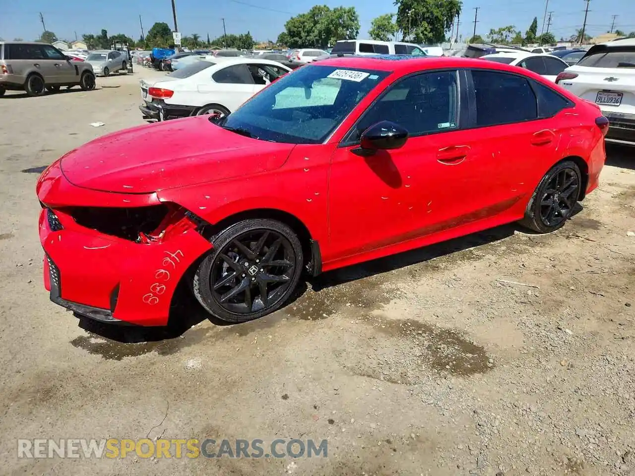 1 fotografías del automóvil dañado 2HGFE4F85TH312901 HONDA CIVIC 2026