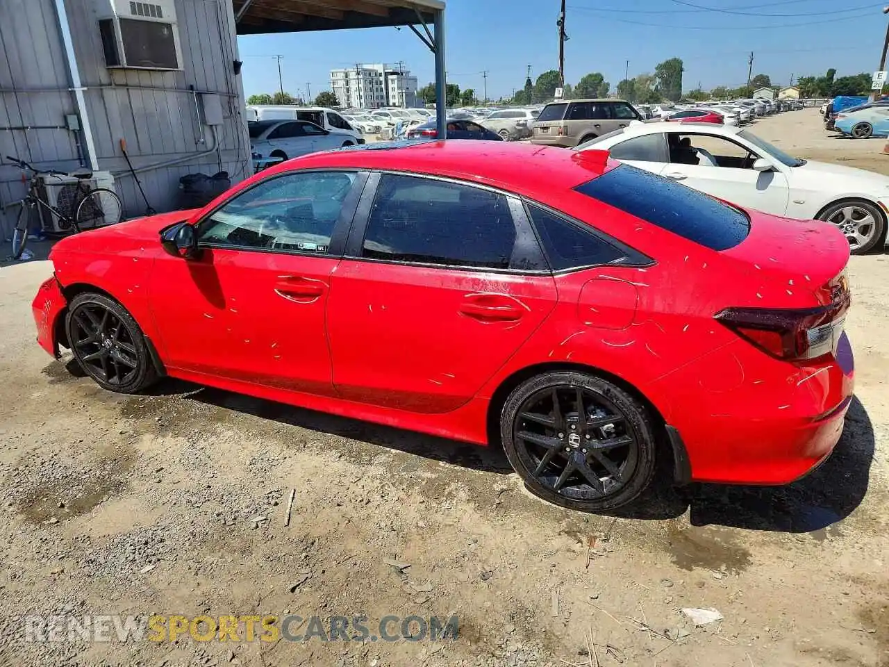 2 fotografías del automóvil dañado 2HGFE4F85TH312901 HONDA CIVIC 2026