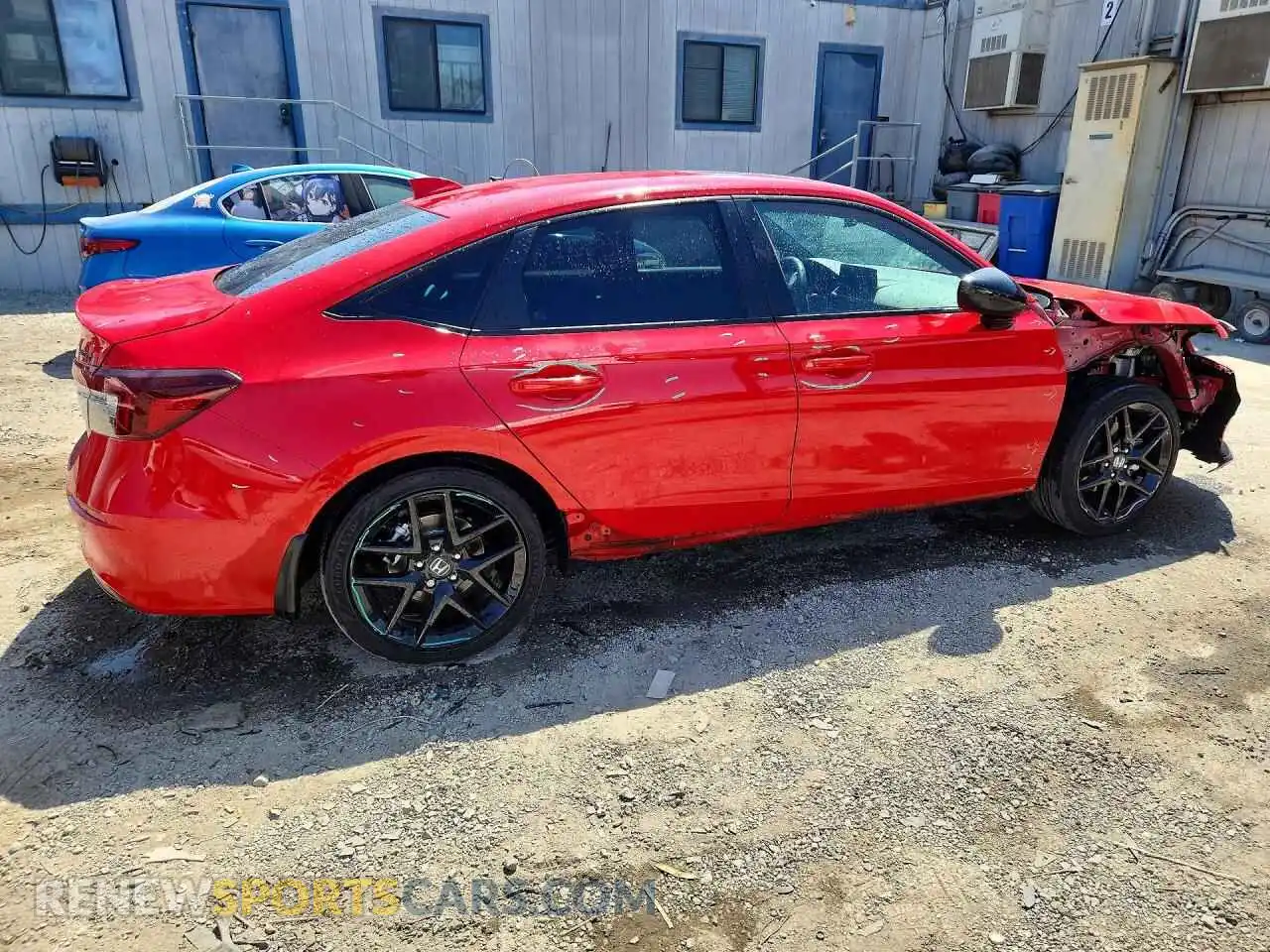 3 fotografías del automóvil dañado 2HGFE4F85TH312901 HONDA CIVIC 2026