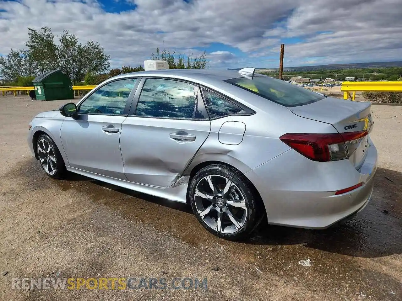 2 Photograph of a damaged car 2HGFE4F85TH345946 HONDA CIVIC 2026