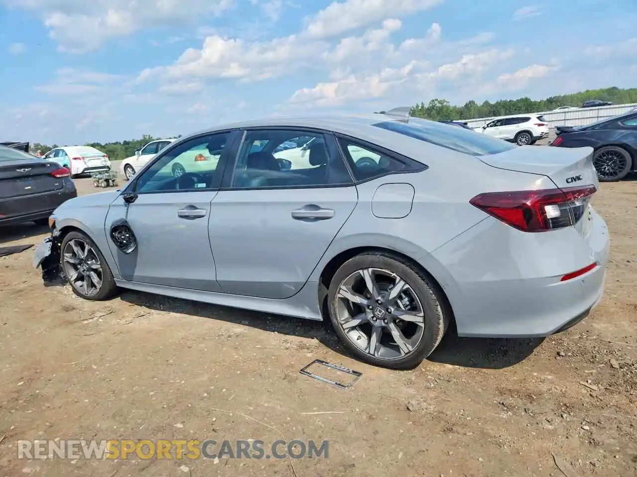 2 Photograph of a damaged car 2HGFE4F85TH346949 HONDA CIVIC 2026