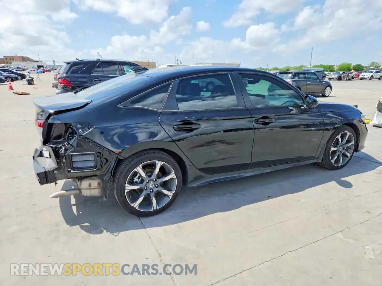 3 Photograph of a damaged car 2HGFE4F86TH308615 HONDA CIVIC 2026
