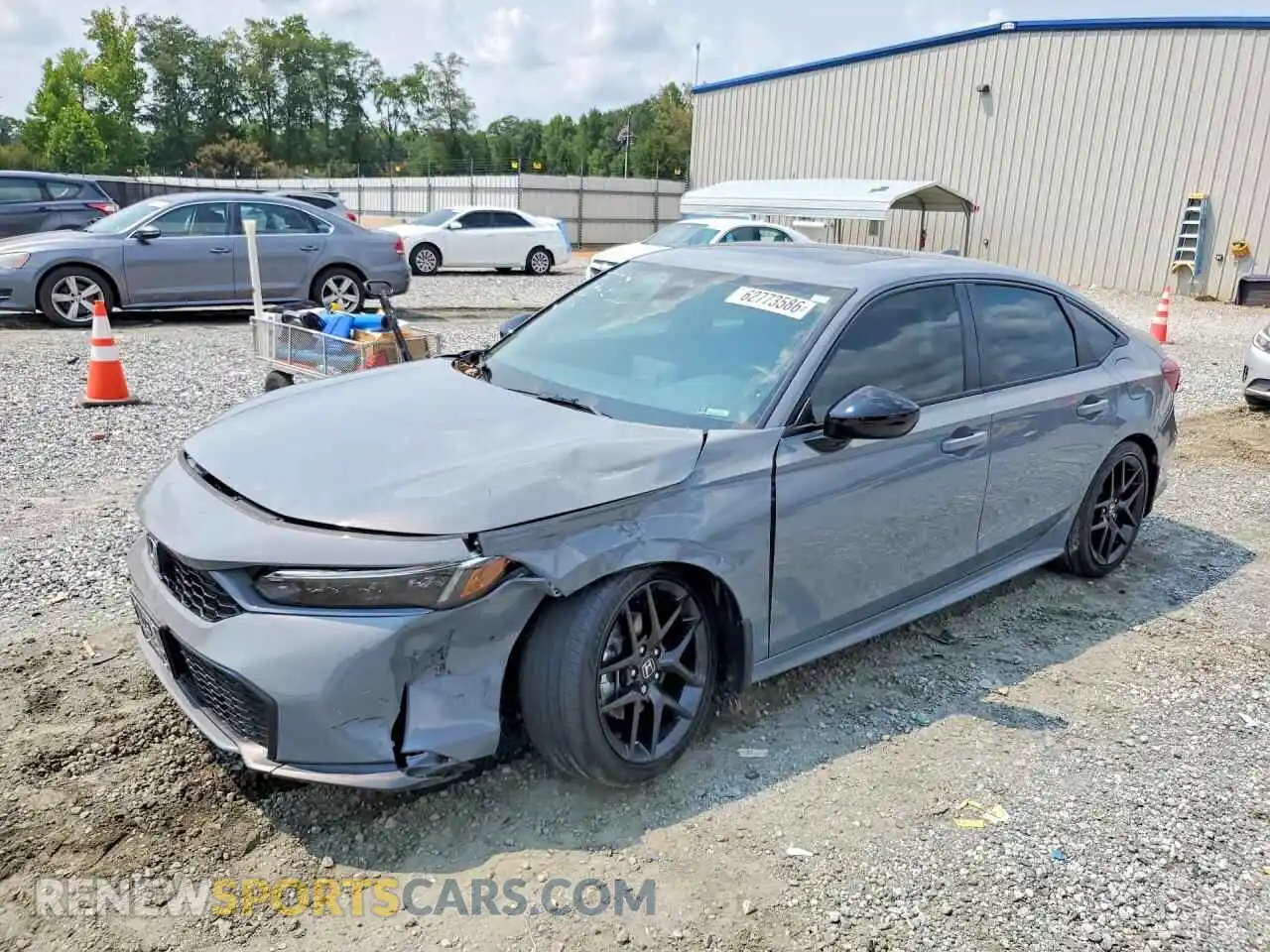 1 Photograph of a damaged car 2HGFE4F87TH317274 HONDA CIVIC 2026