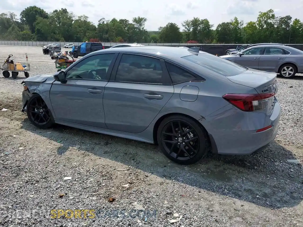 2 Photograph of a damaged car 2HGFE4F87TH317274 HONDA CIVIC 2026