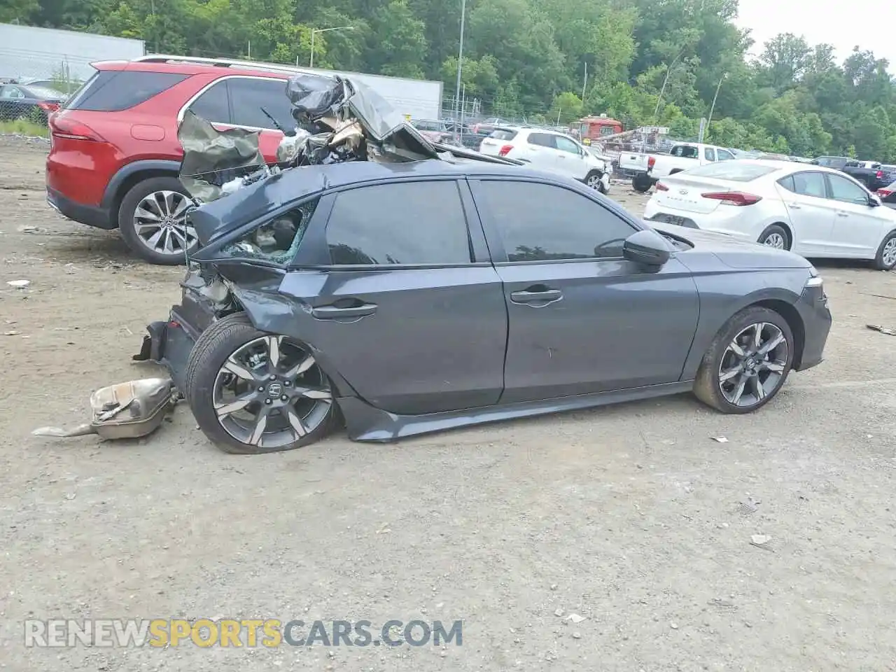 3 Photograph of a damaged car 2HGFE4F87TH333670 HONDA CIVIC 2026