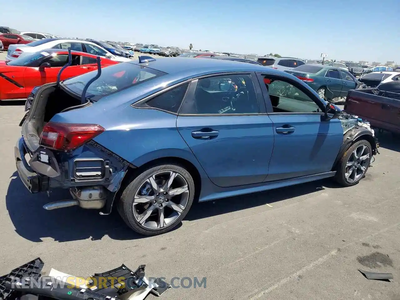 3 Photograph of a damaged car 2HGFE4F87TH341526 HONDA CIVIC 2026