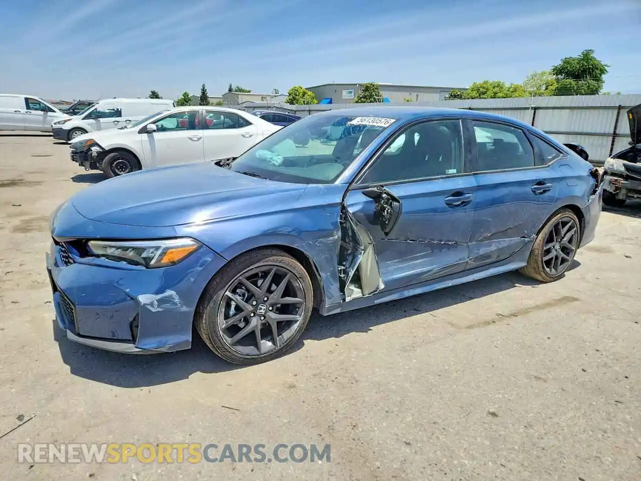 1 Photograph of a damaged car 2HGFE4F88TH318563 HONDA CIVIC 2026