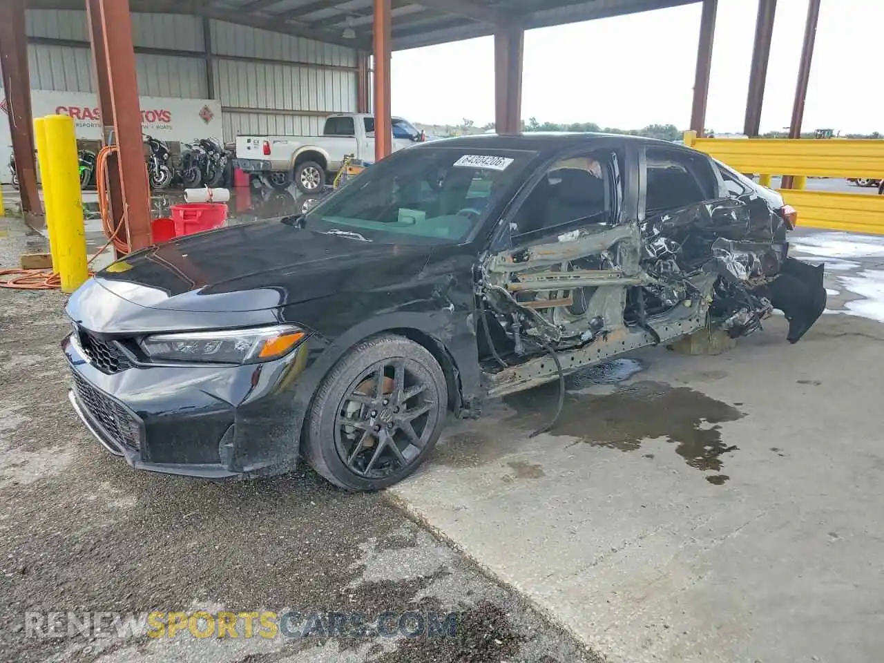 1 Photograph of a damaged car 2HGFE4F88TH324668 HONDA CIVIC 2026