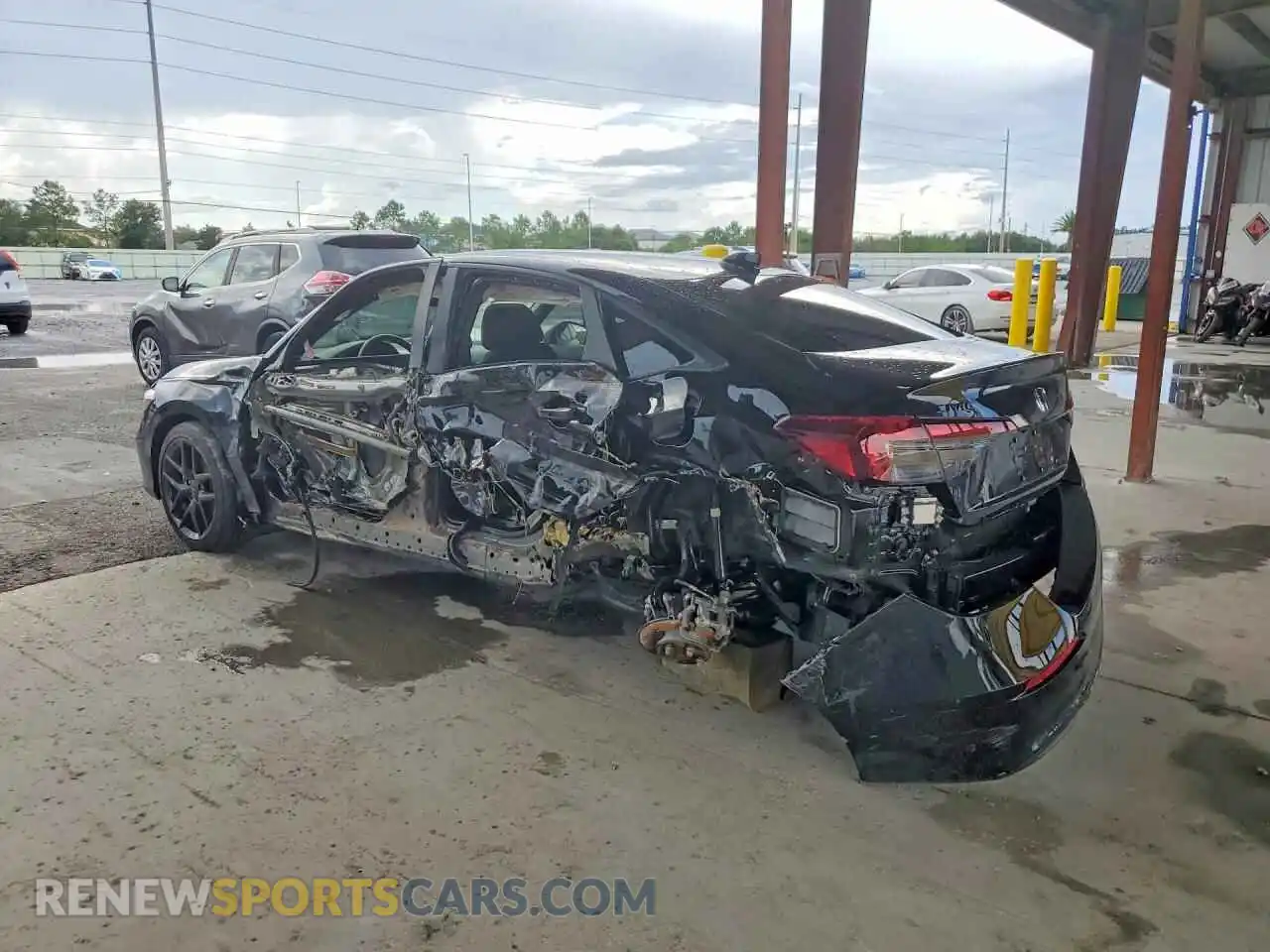 2 Photograph of a damaged car 2HGFE4F88TH324668 HONDA CIVIC 2026