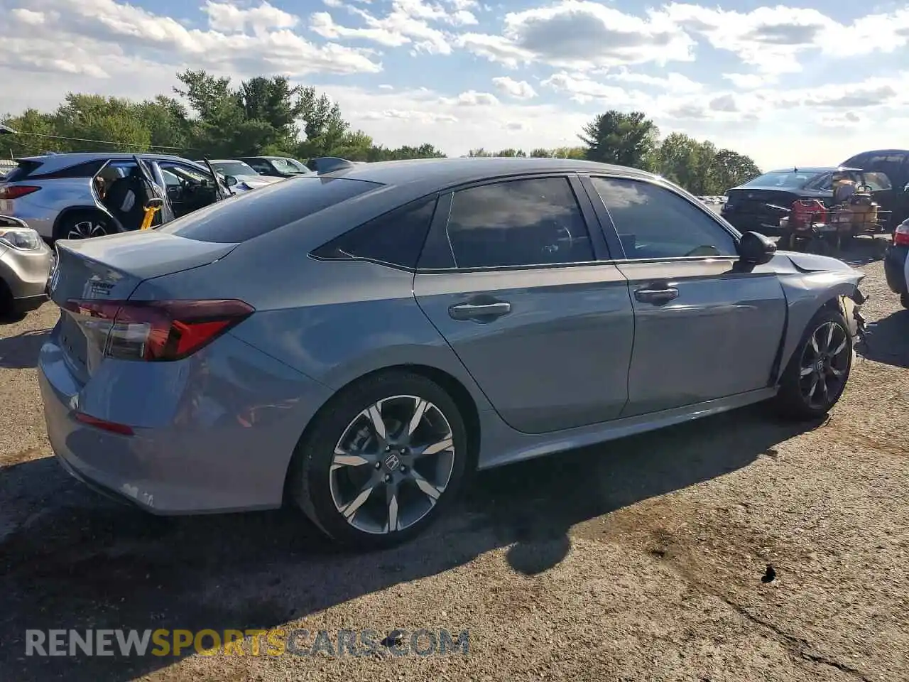 3 Photograph of a damaged car 2HGFE4F88TH327067 HONDA CIVIC 2026