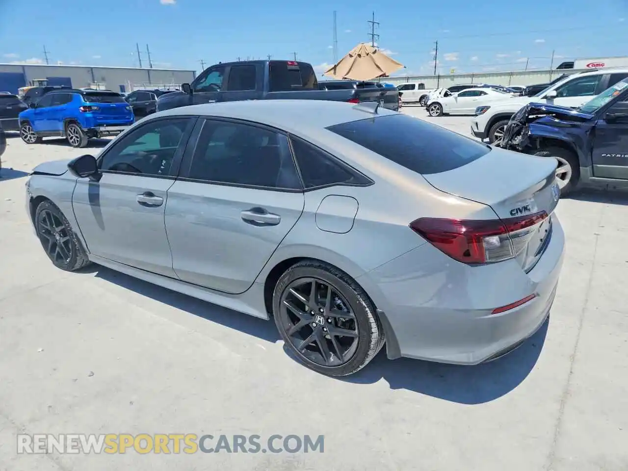2 fotografías del automóvil dañado 2HGFE4F88TH345049 HONDA CIVIC 2026