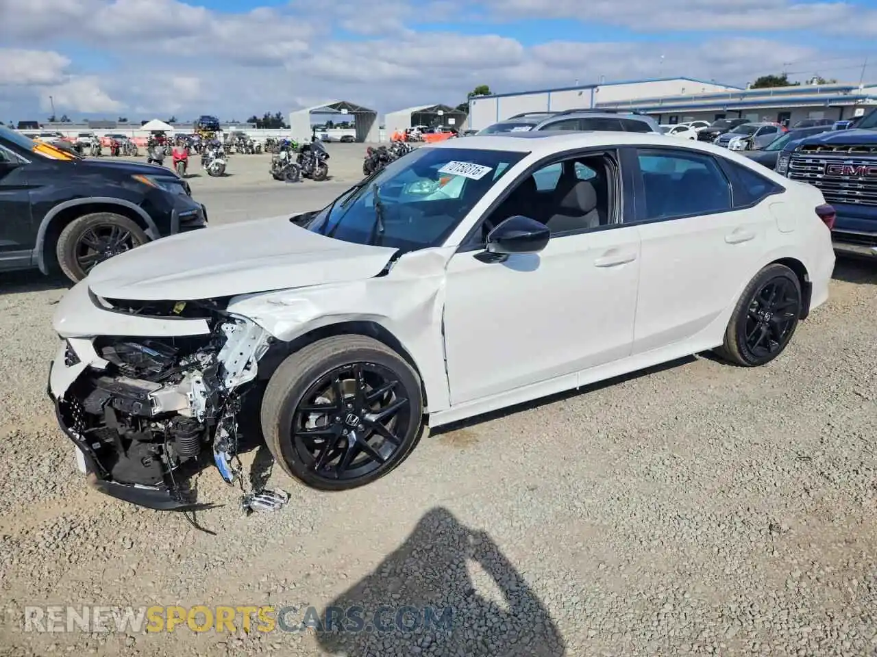 1 Photograph of a damaged car 2HGFE4F89TH310908 HONDA CIVIC 2026