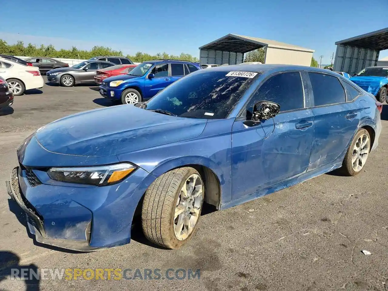 1 Photograph of a damaged car 2HGFE4F89TH311766 HONDA CIVIC 2026