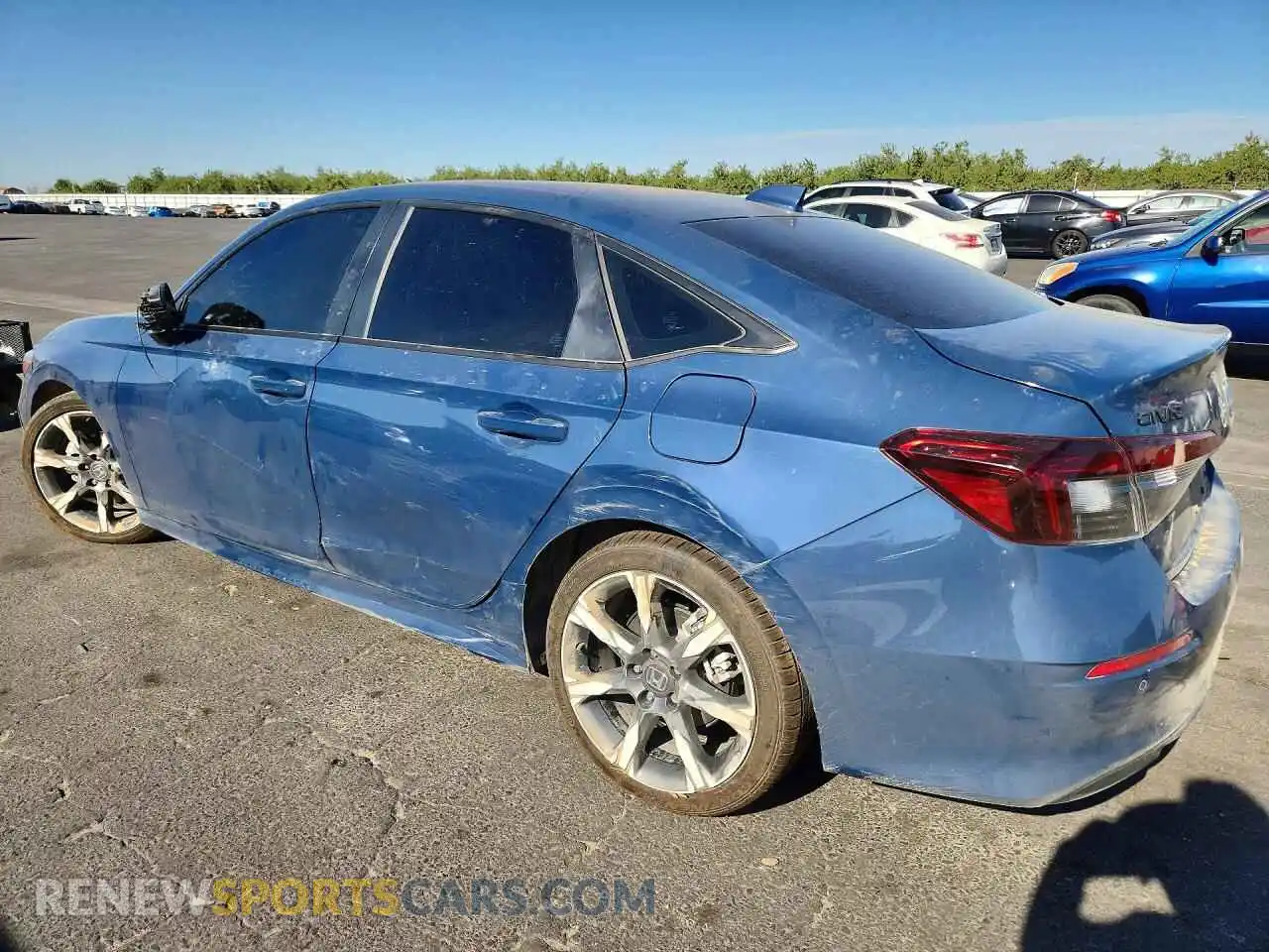 2 Photograph of a damaged car 2HGFE4F89TH311766 HONDA CIVIC 2026