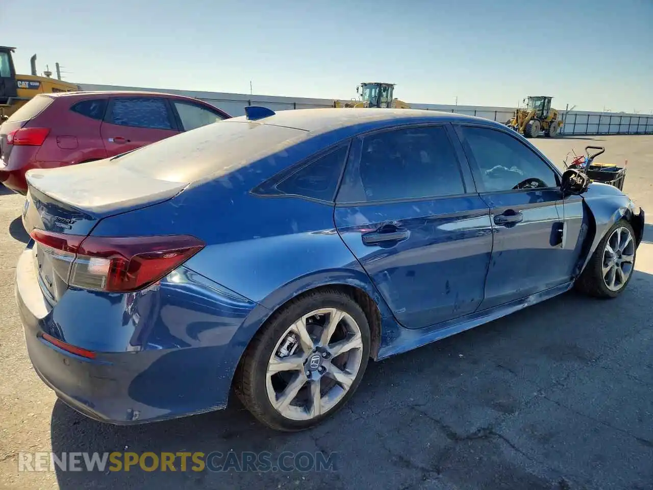 3 Photograph of a damaged car 2HGFE4F89TH311766 HONDA CIVIC 2026