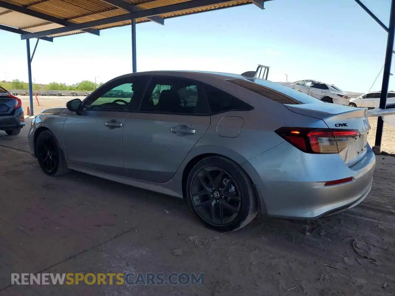 2 fotografías del automóvil dañado 2HGFE4F89TH343603 HONDA CIVIC 2026