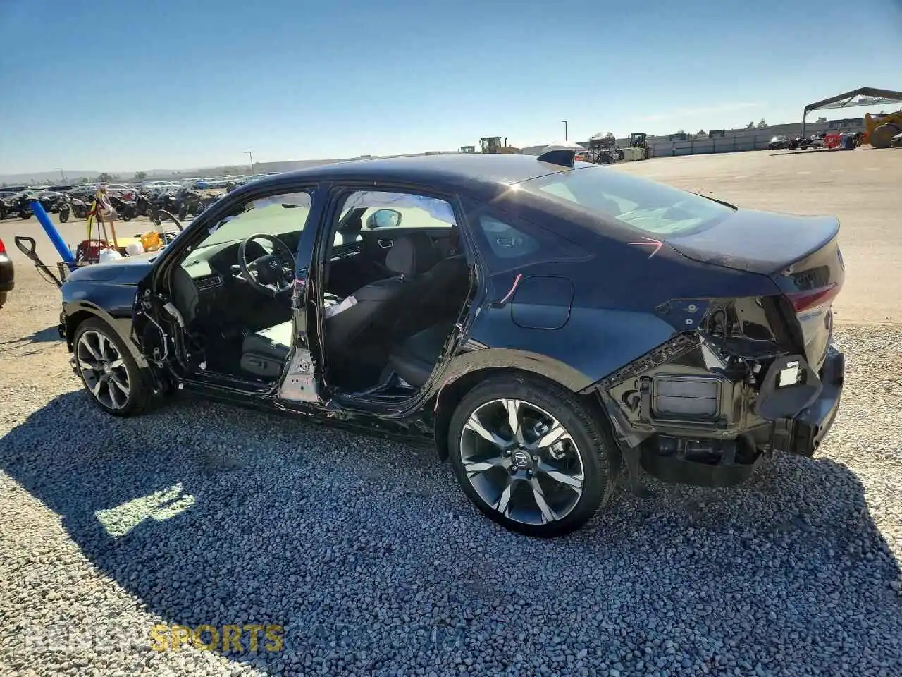 2 Photograph of a damaged car 2HGFE4F8XTH319276 HONDA CIVIC 2026