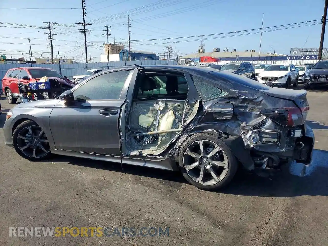 2 Photograph of a damaged car 2HGFE4F8XTH325823 HONDA CIVIC 2026