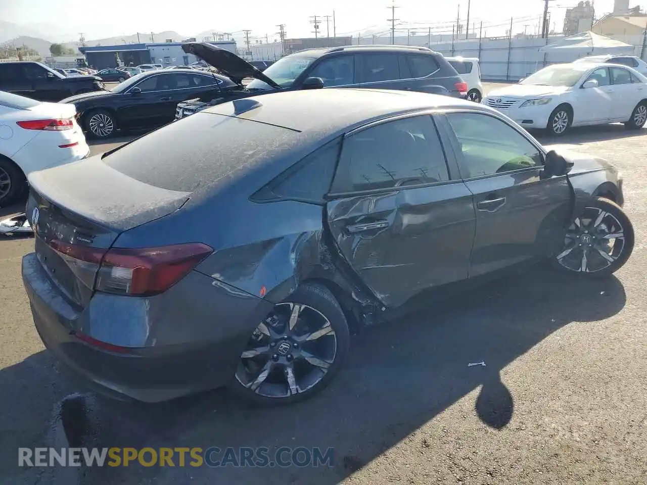 3 Photograph of a damaged car 2HGFE4F8XTH325823 HONDA CIVIC 2026