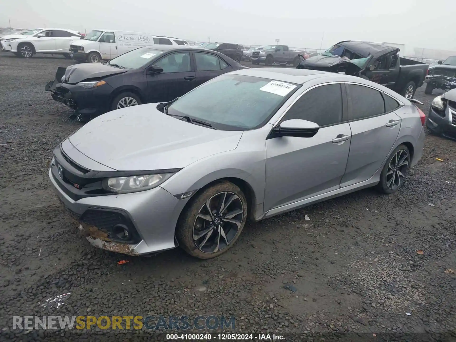 2 Photograph of a damaged car 2HGFC1E58KH701445 HONDA CIVIC SI 2019