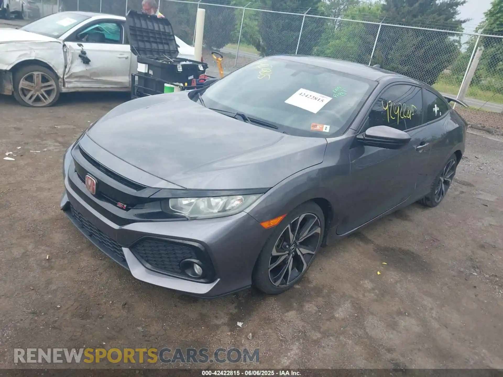 2 Photograph of a damaged car 2HGFC3A53KH752062 HONDA CIVIC SI 2019