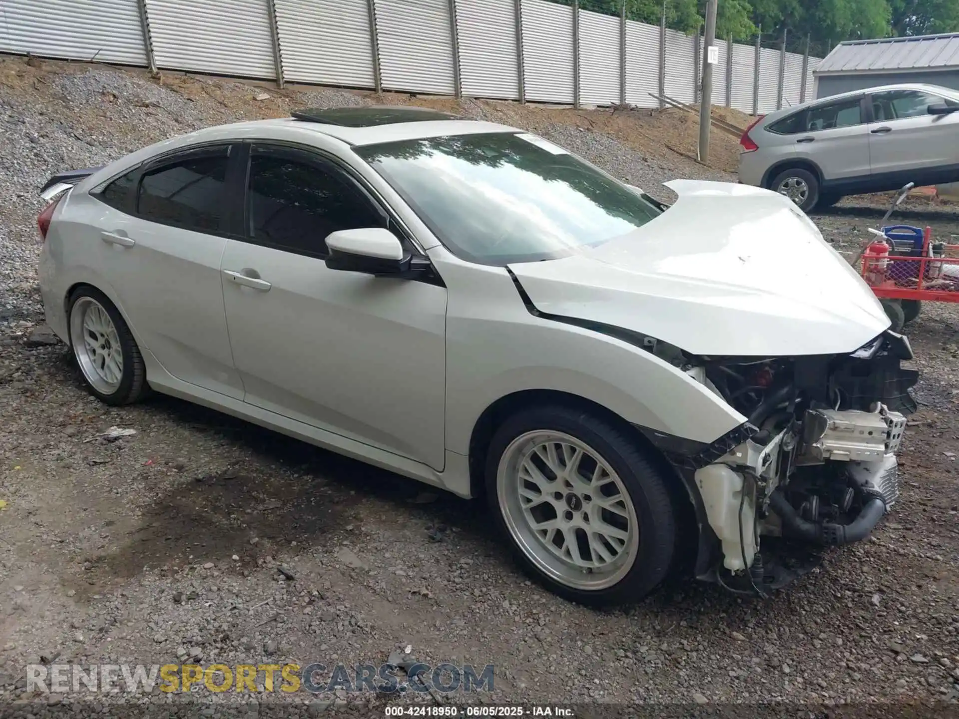 1 Photograph of a damaged car 2HGFC1E54LH704456 HONDA CIVIC SI 2020
