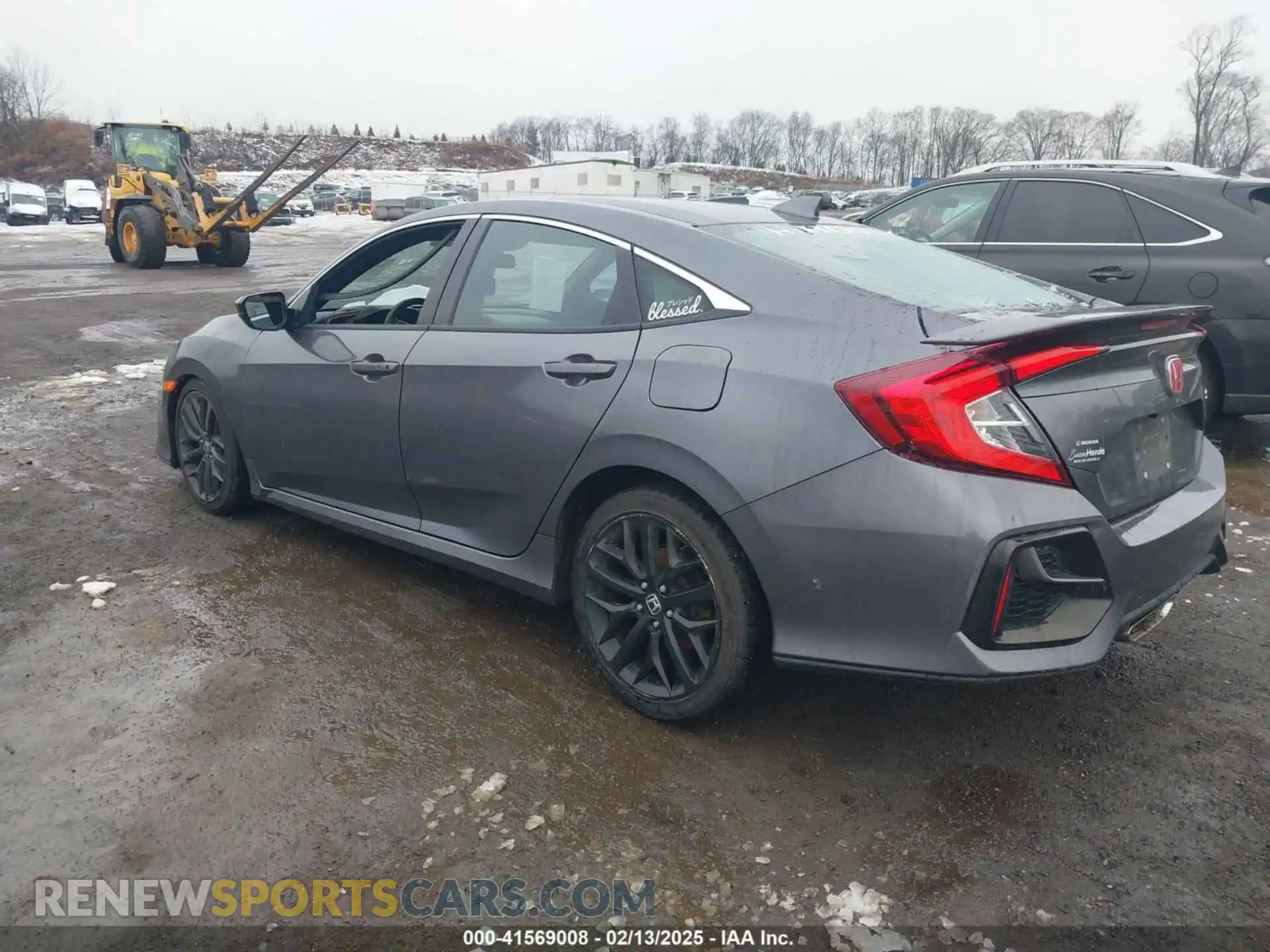 3 Photograph of a damaged car 2HGFC1E55LH707320 HONDA CIVIC SI 2020