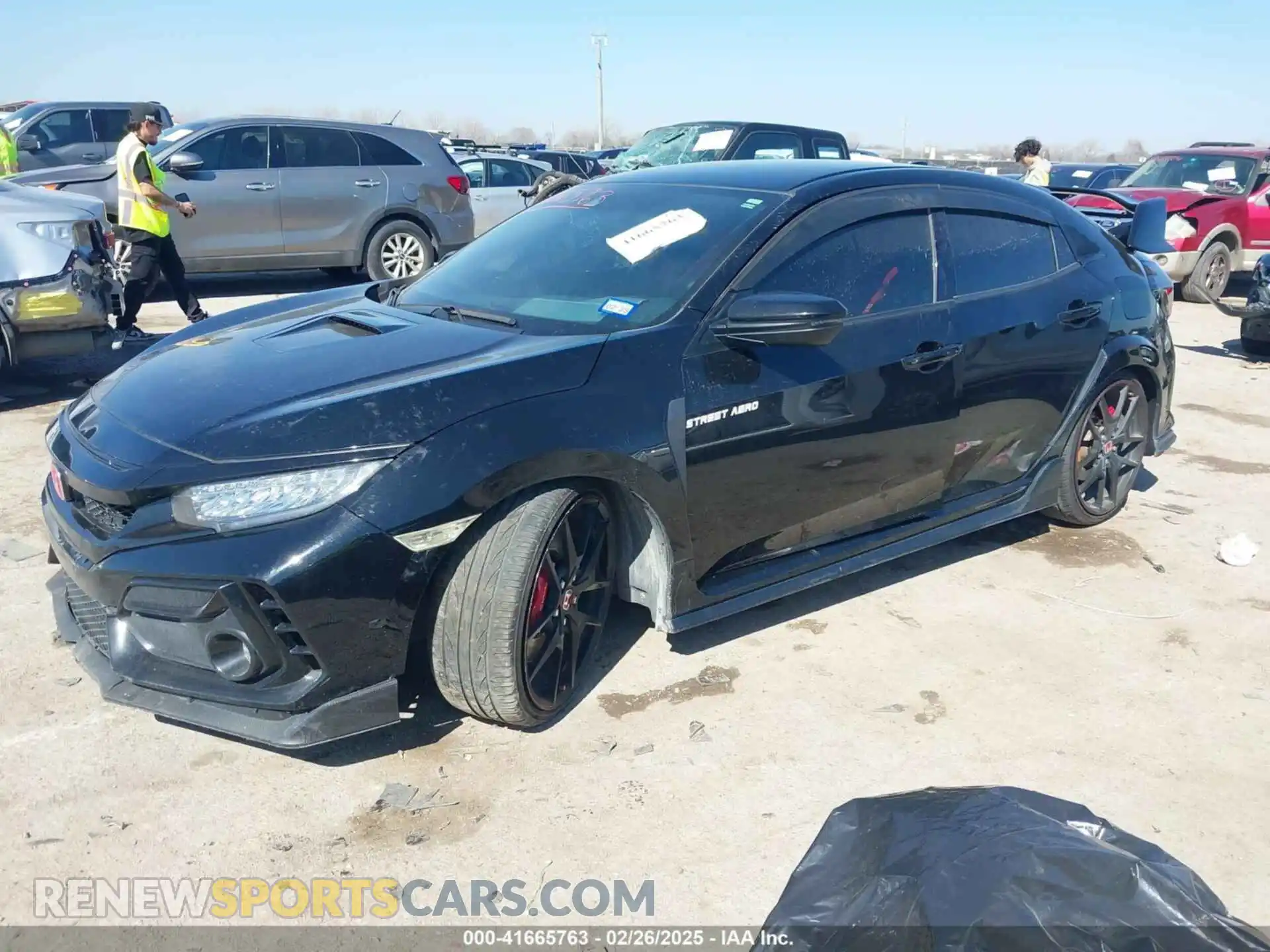 2 Photograph of a damaged car SHHFK8G74MU201847 HONDA CIVIC TYPE R 2021