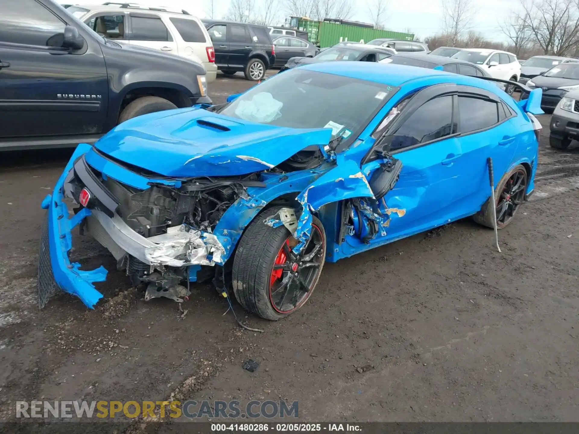 2 Photograph of a damaged car SHHFK8G7XMU202145 HONDA CIVIC TYPE R 2021