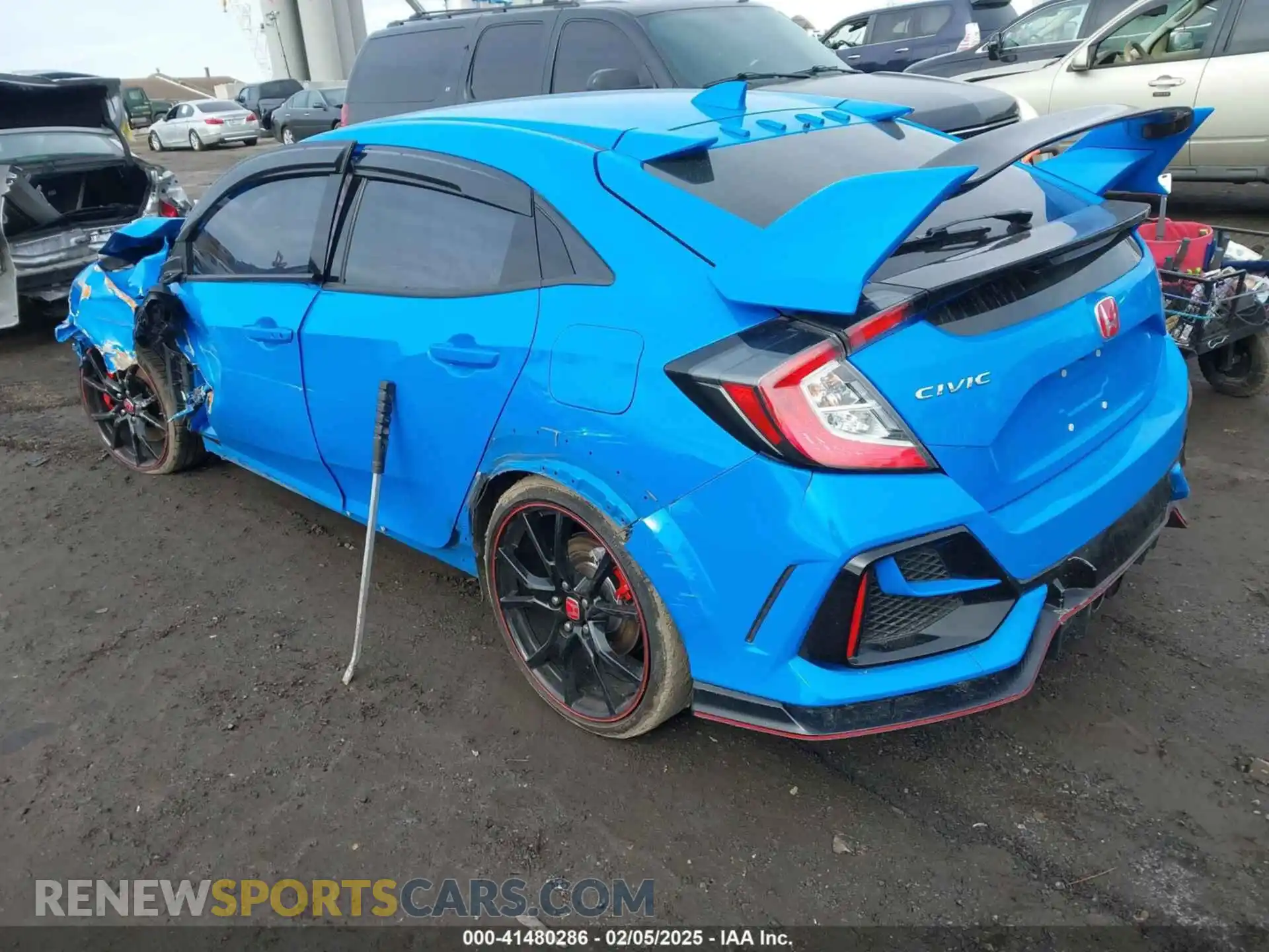 3 Photograph of a damaged car SHHFK8G7XMU202145 HONDA CIVIC TYPE R 2021