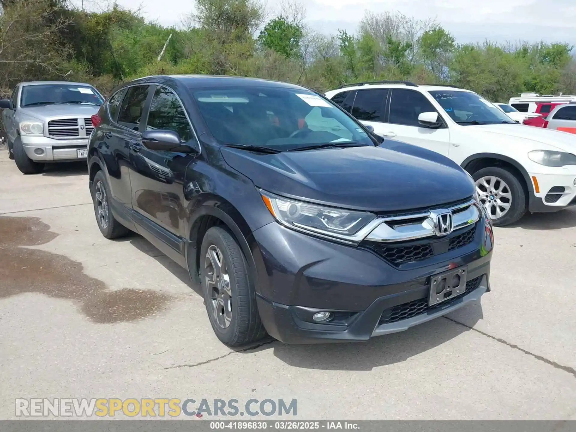 1 Photograph of a damaged car 5J6RW1H51KA013410 HONDA CR-V 2019