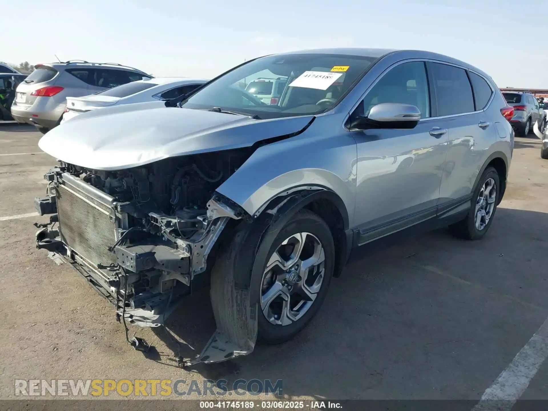 2 Photograph of a damaged car 5J6RW2H53KL036620 HONDA CR-V 2019