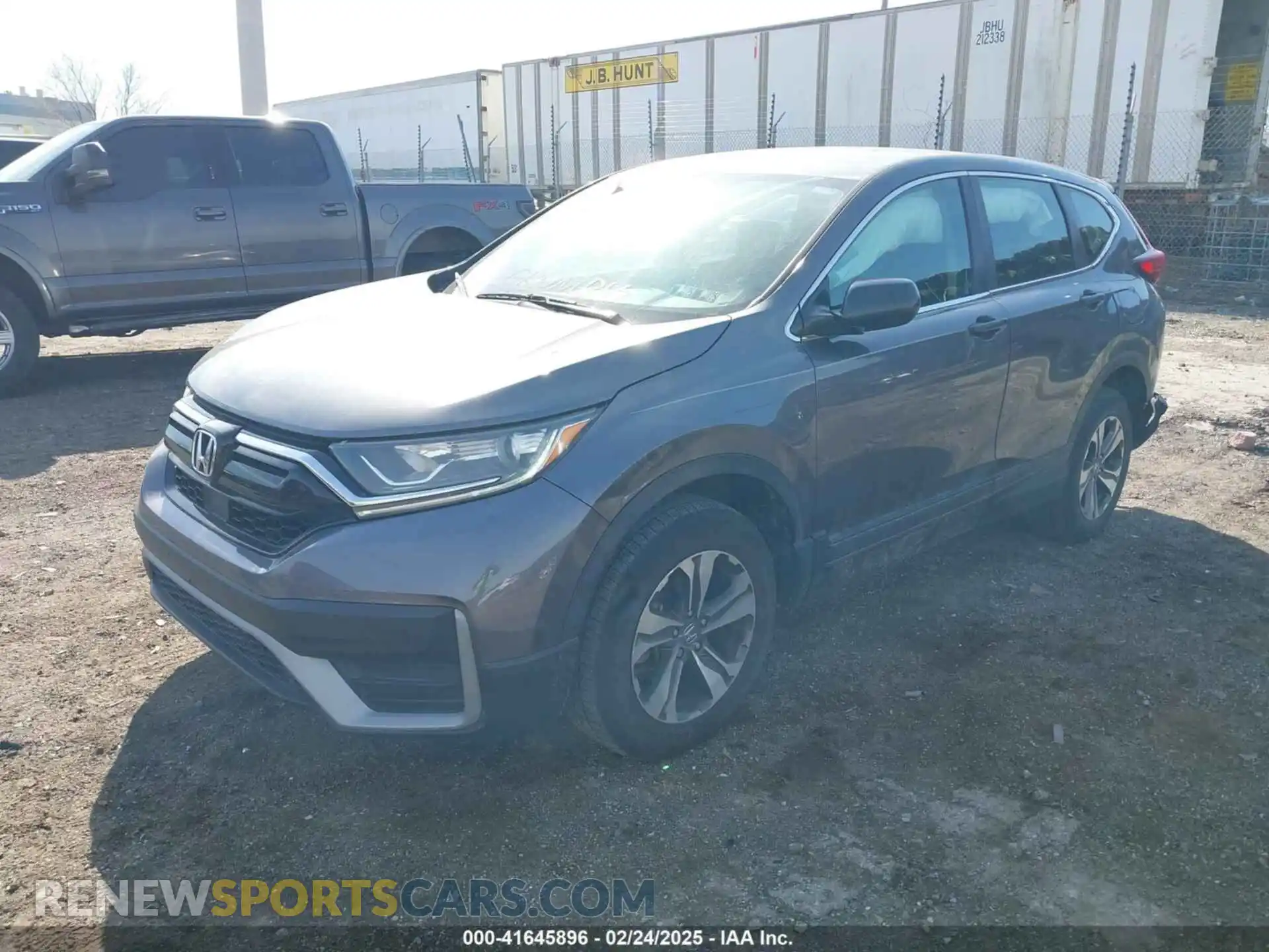 2 Photograph of a damaged car 2HKRW2H20LH607675 HONDA CR-V 2020