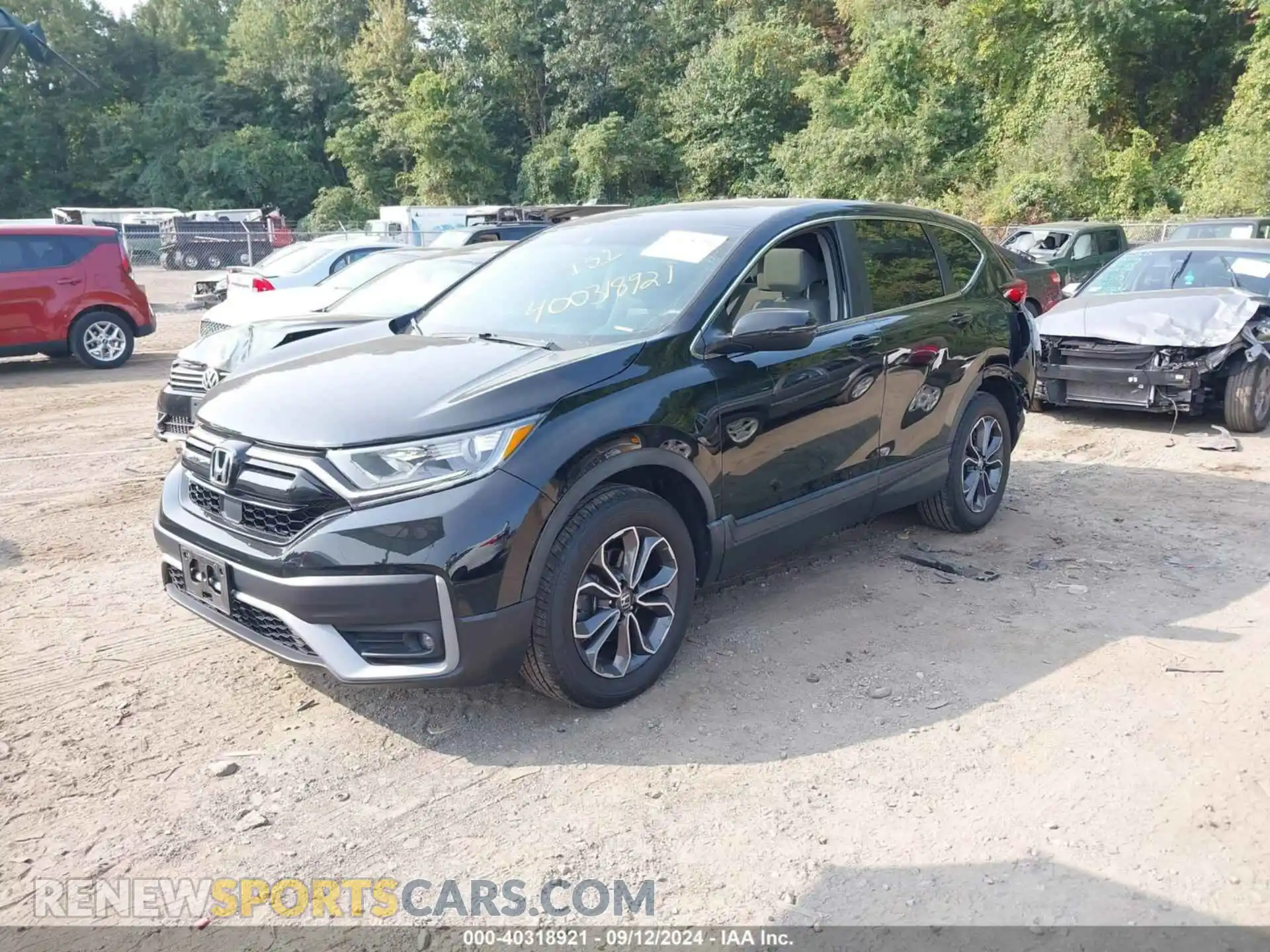 2 Photograph of a damaged car 2HKRW2H51LH655681 HONDA CR-V 2020