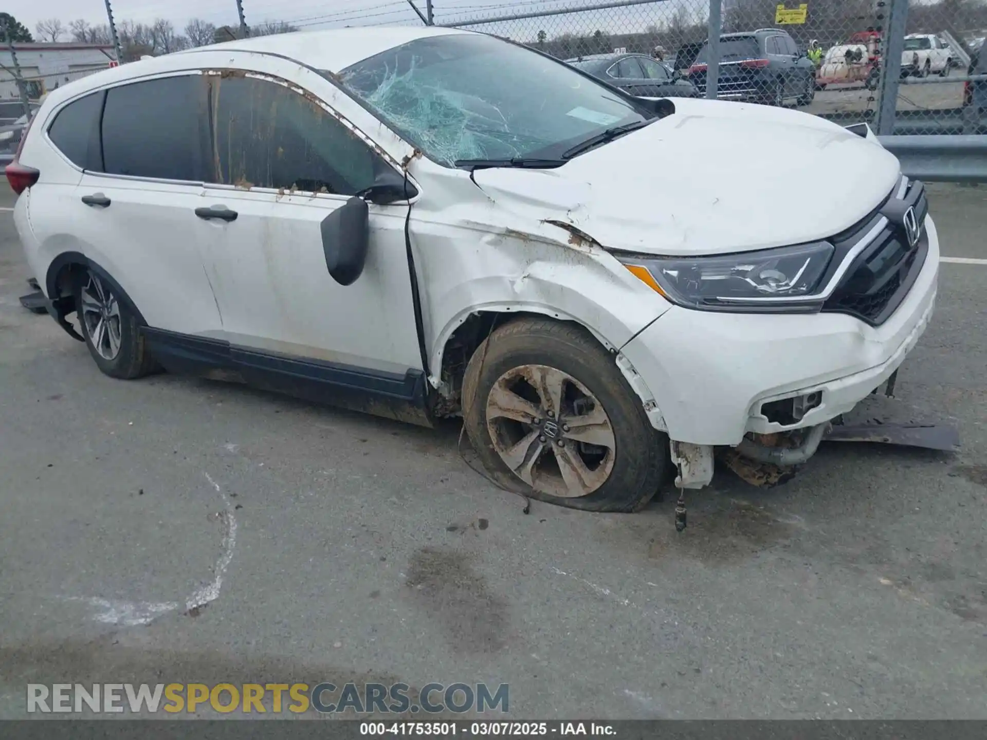 1 Фотография поврежденного автомобиля 5J6RW1H21LL006520 HONDA CR-V 2020