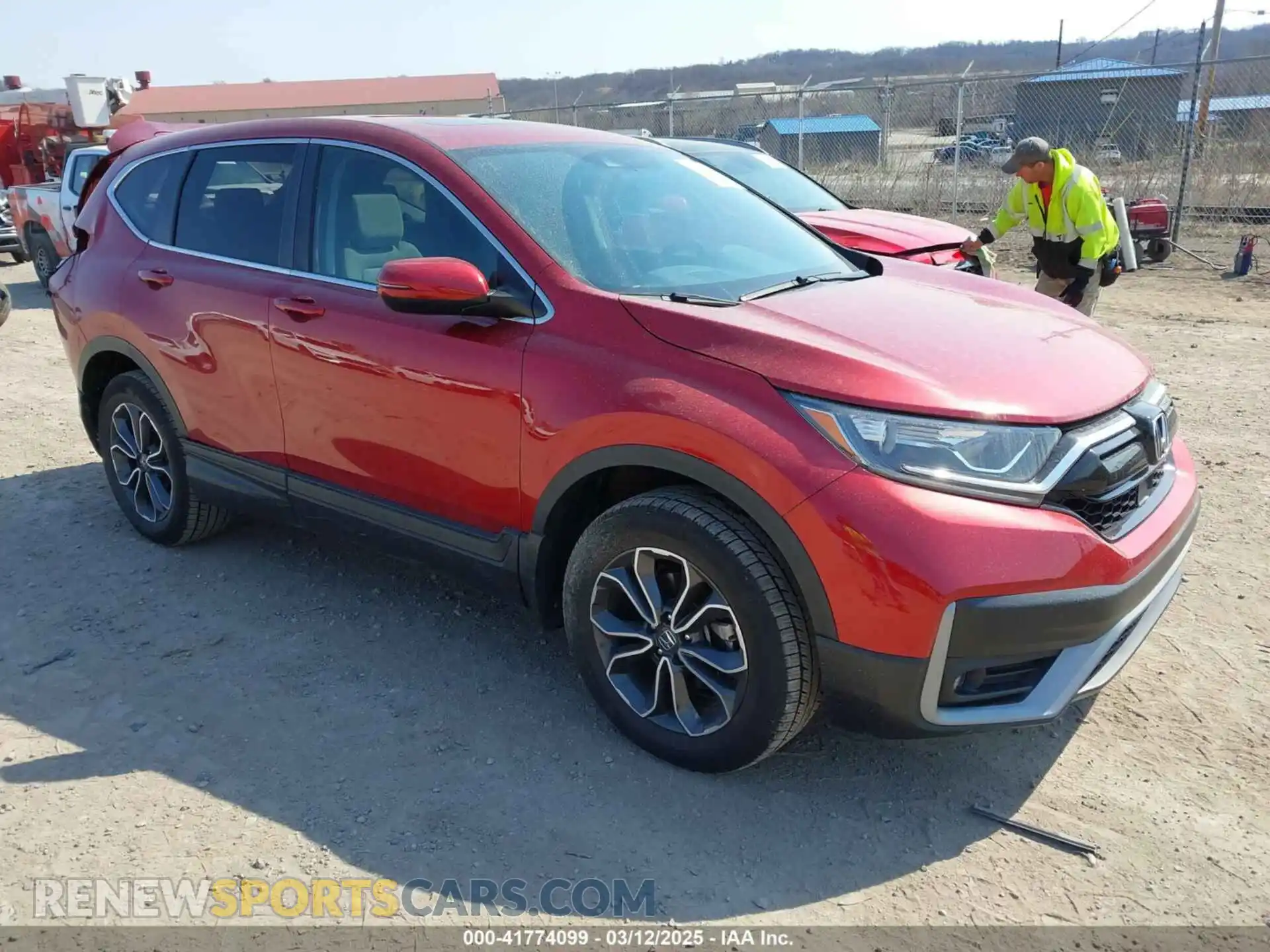 1 Photograph of a damaged car 5J6RW2H55LL030481 HONDA CR-V 2020