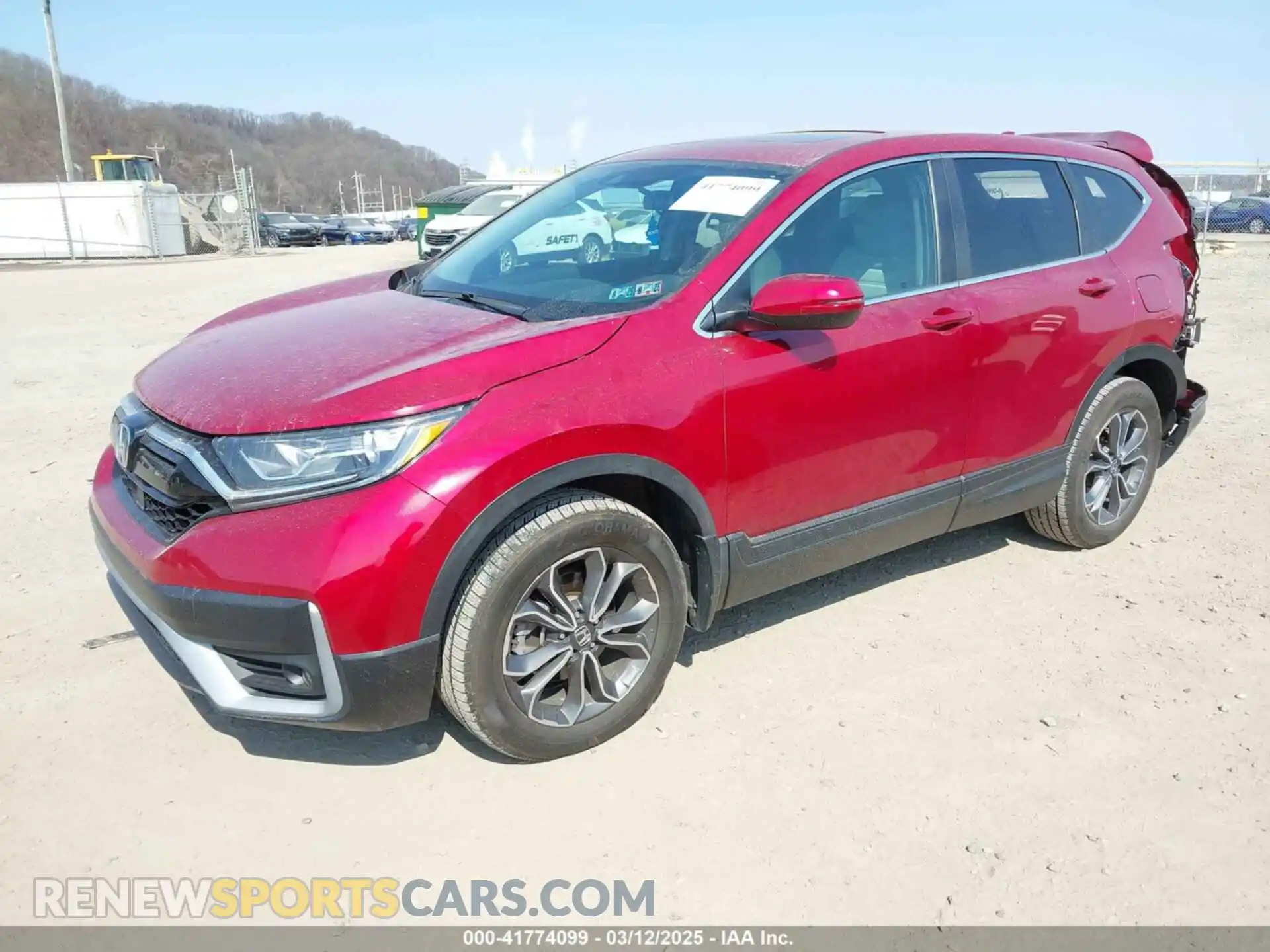 2 Photograph of a damaged car 5J6RW2H55LL030481 HONDA CR-V 2020
