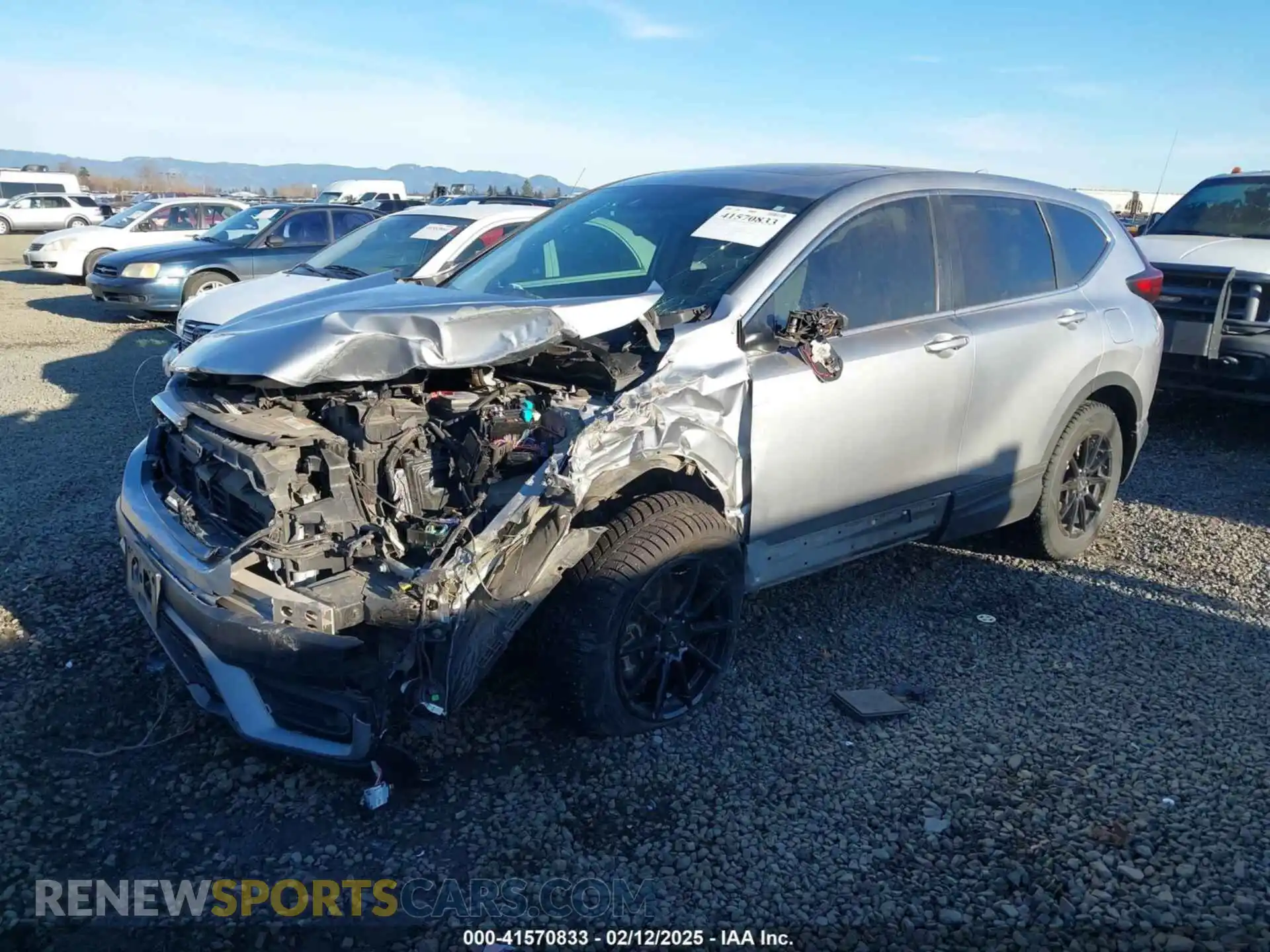 2 Photograph of a damaged car 5J6RW2H56LL031820 HONDA CR-V 2020