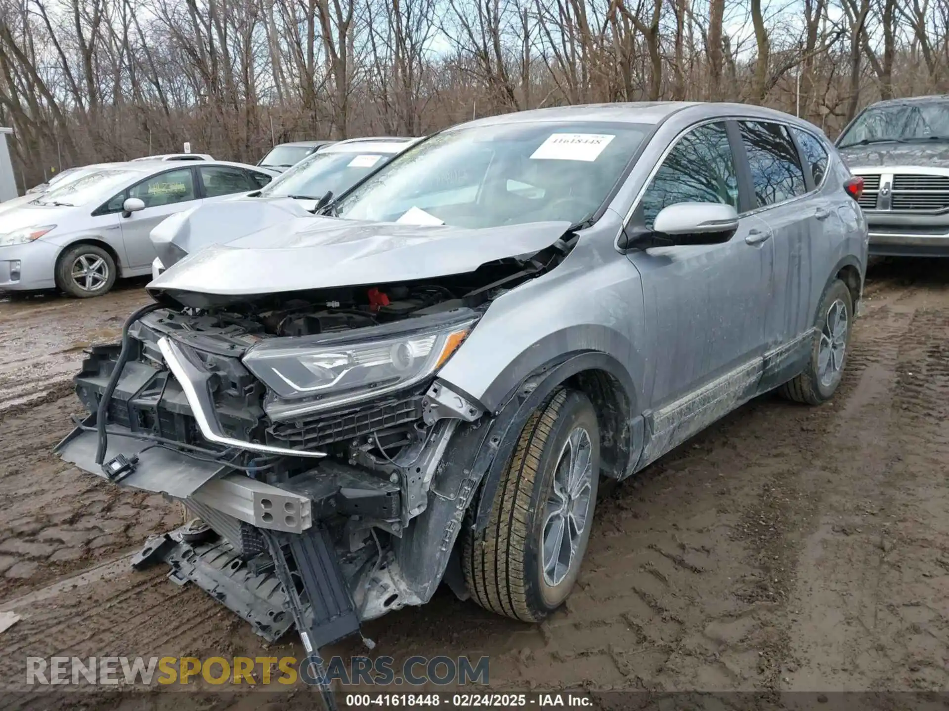 2 Photograph of a damaged car 5J6RW2H89LL040893 HONDA CR-V 2020