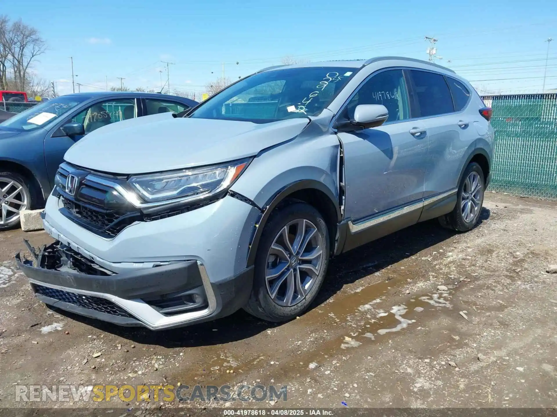 2 Photograph of a damaged car 5J6RW2H95LL029642 HONDA CR-V 2020